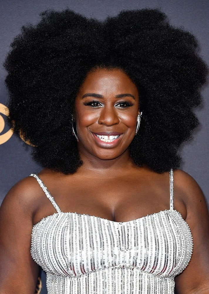 Uzo Aduba smiling