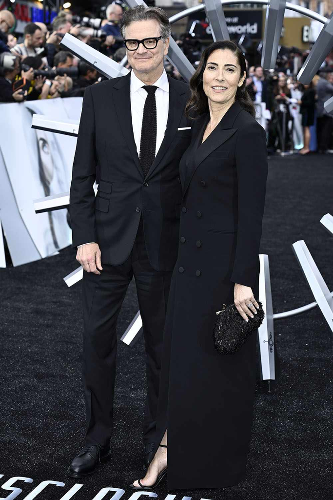 Colin Firth and Eleonora Perboni