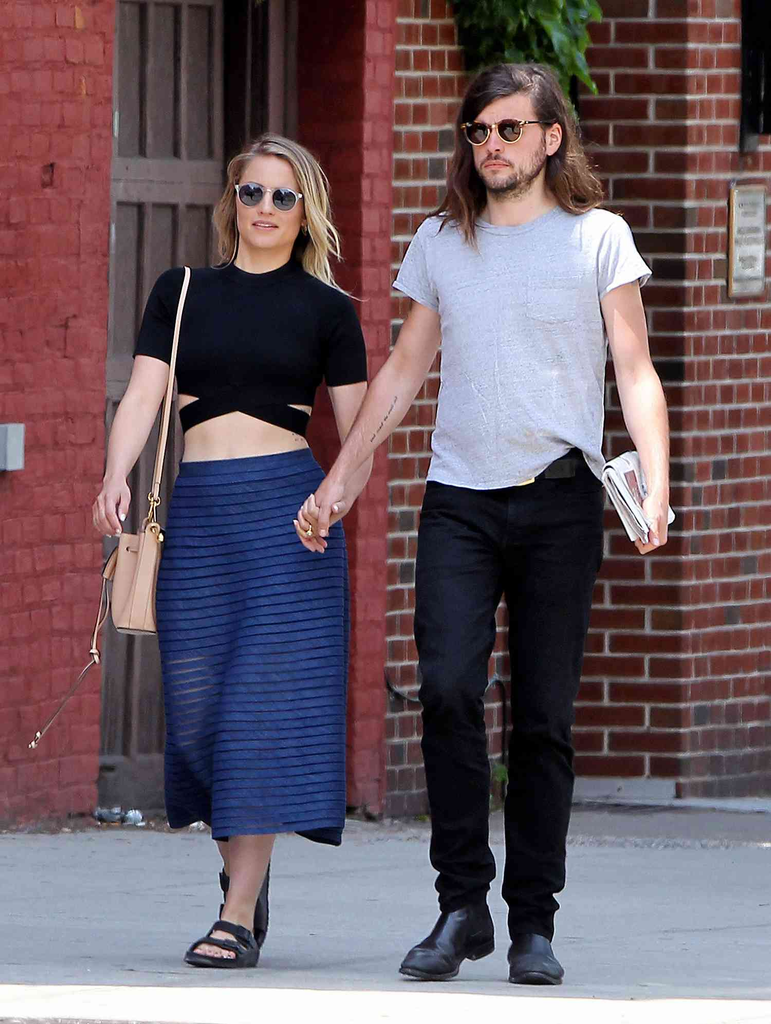 Dianna Agron and Winston Marshall