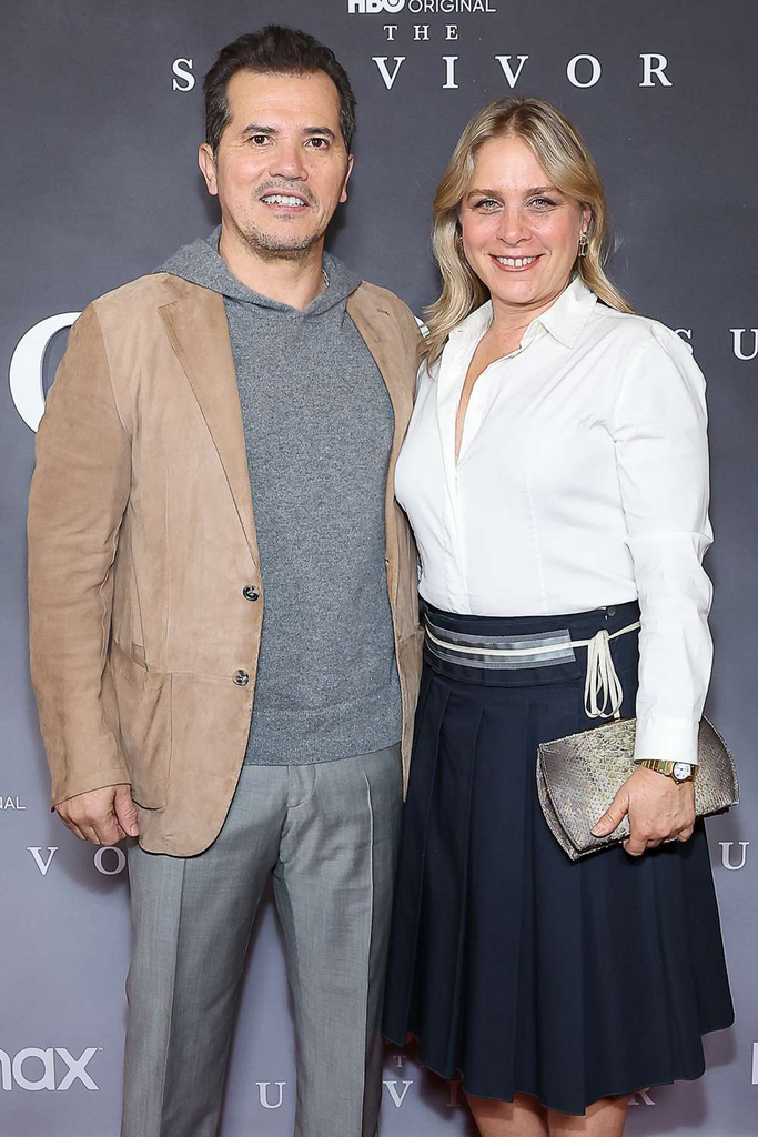 John Leguizamo and Justine Maurer