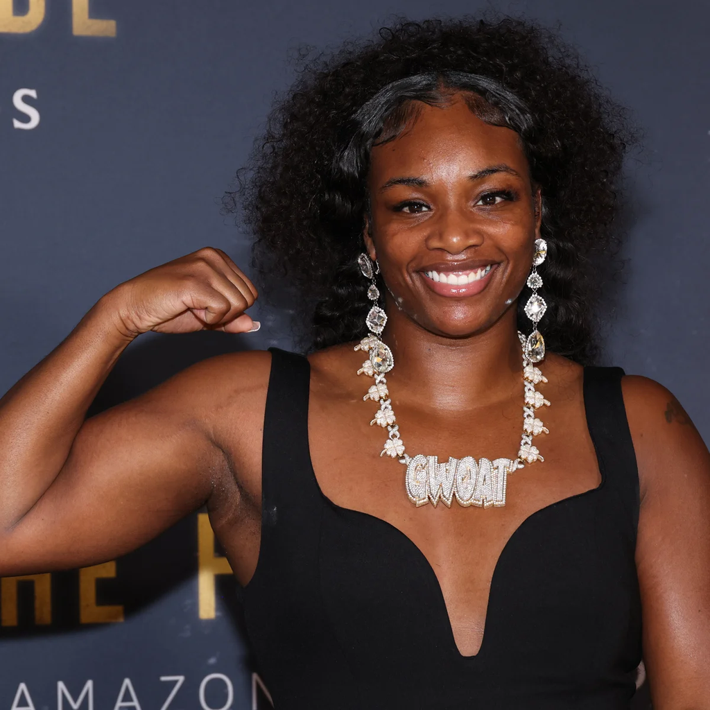 Claressa Shields smiling