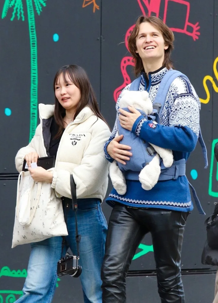 Ansel Elgort and Miona