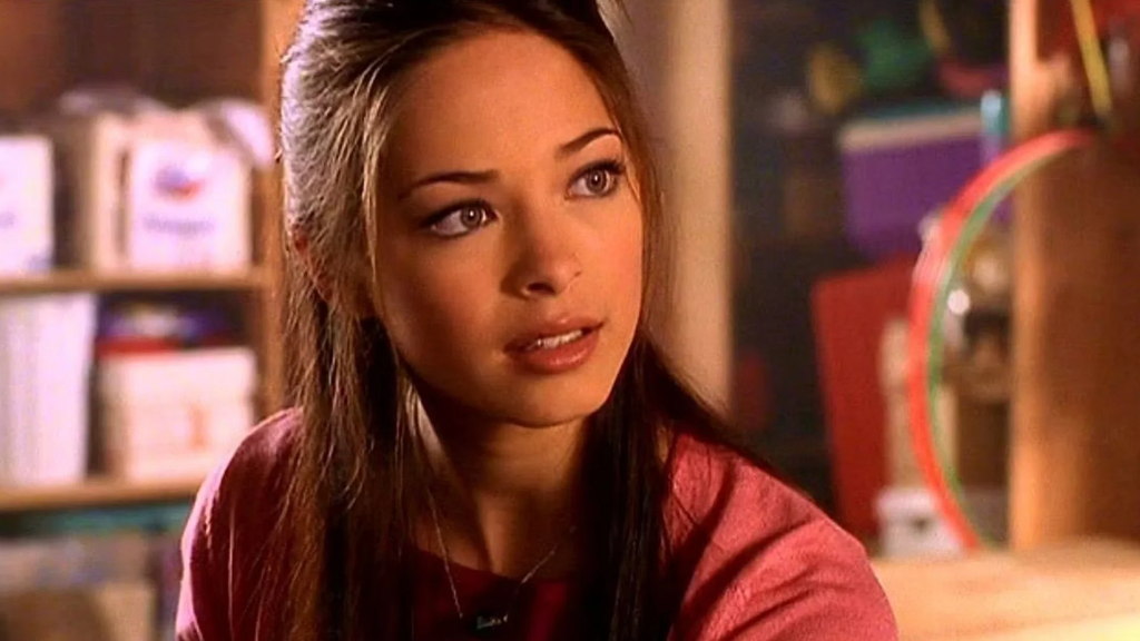 Kristin Kreuk portraying the character Lana Lang in the television series Smallville