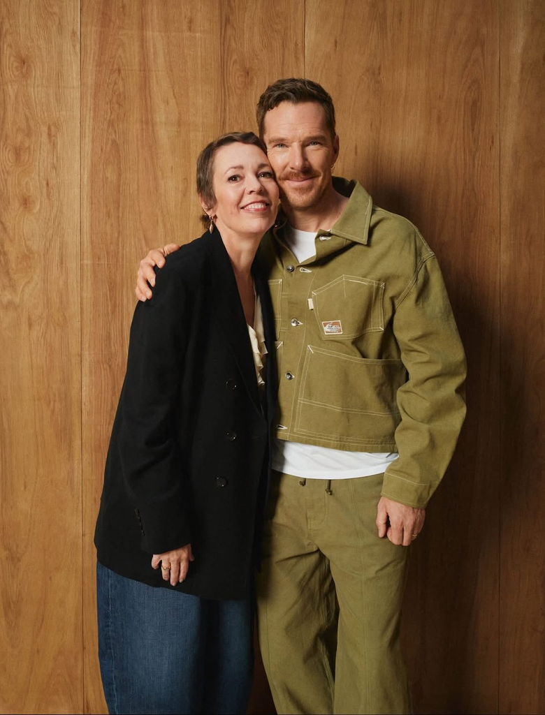 Benedict Cumberbatch and Olivia Poulet