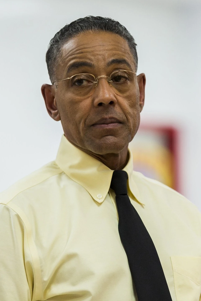 Giancarlo Esposito portraying the character Gustavo "Gus" Fring in the television series Breaking Bad