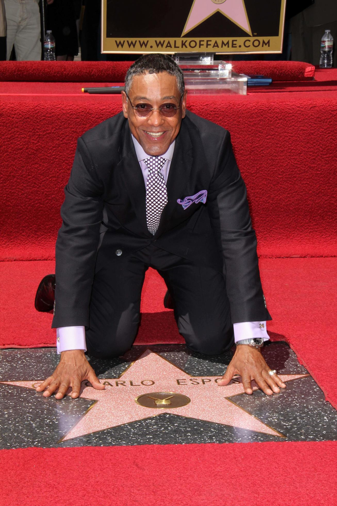 Actor Giancarlo Esposito was awarded his star on the Hollywood Walk of Fame on April 29, 2014