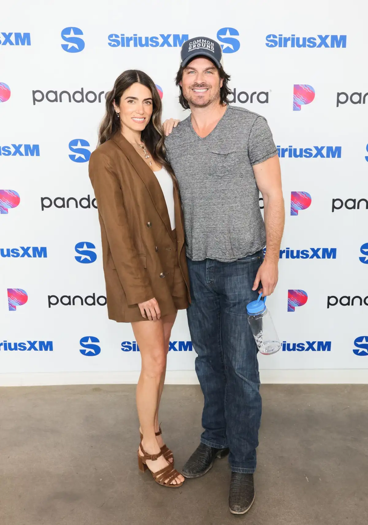 Nikki Reed and Ian Somerhalder