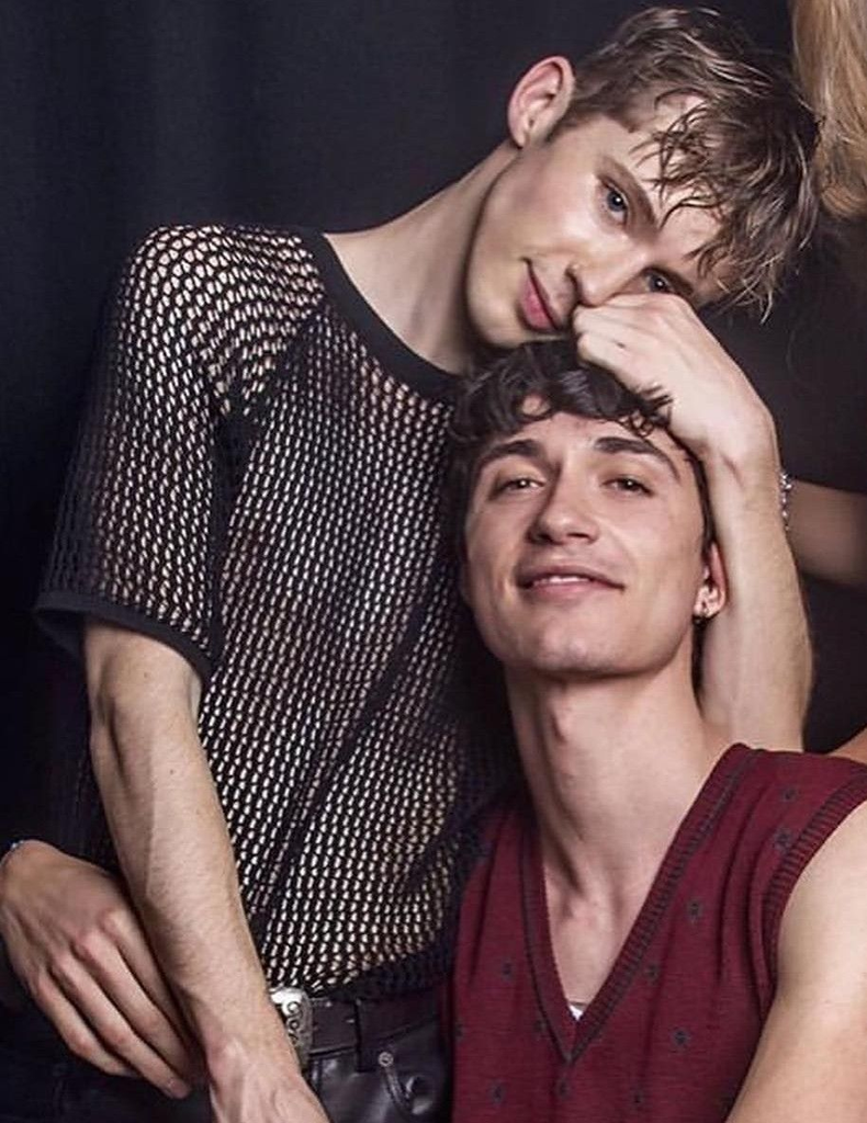 Troye Sivan and Jacob Bixenman