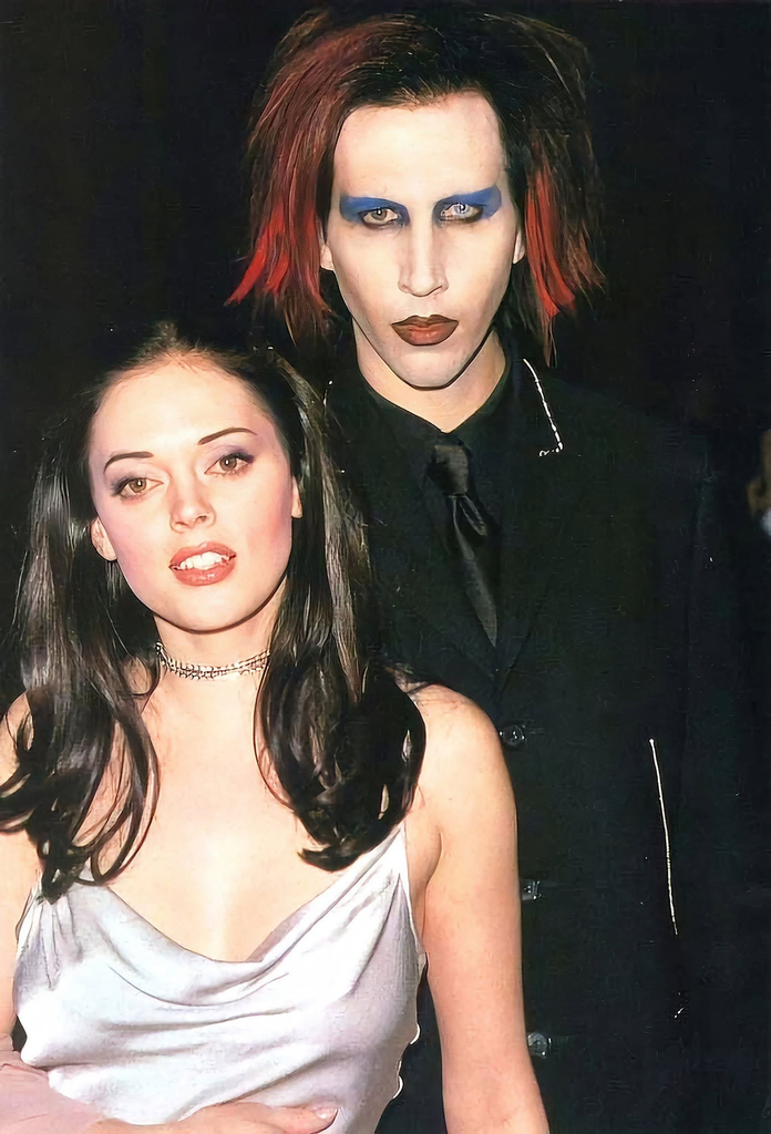 Marilyn Manson and Rose McGowan