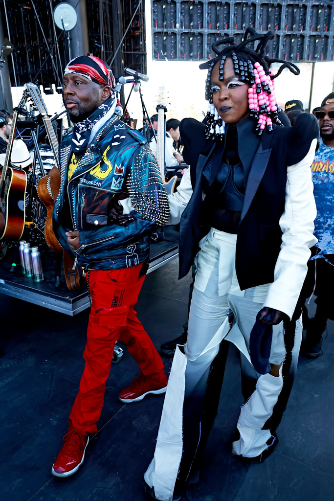 Lauryn Hill and Wyclef Jean