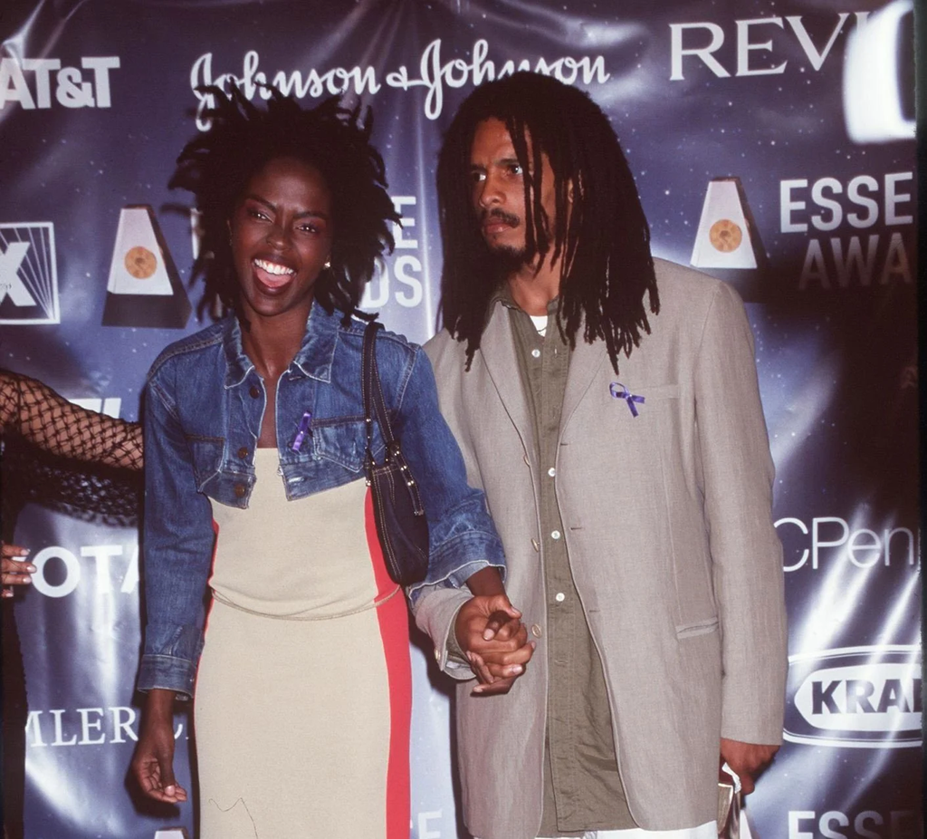 Lauryn Hill and Rohan Marley